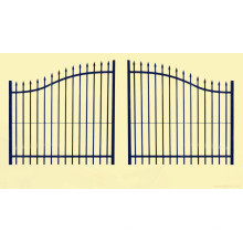 Puerta de hierro con Sharp End Metal Garden Gate